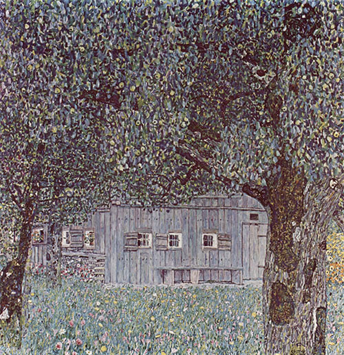 Farmhouse in Upper Austria Gustav Klimt